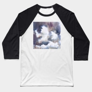 Dark Clouds Baseball T-Shirt